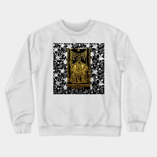 Floral Tarot Print - Justice Crewneck Sweatshirt